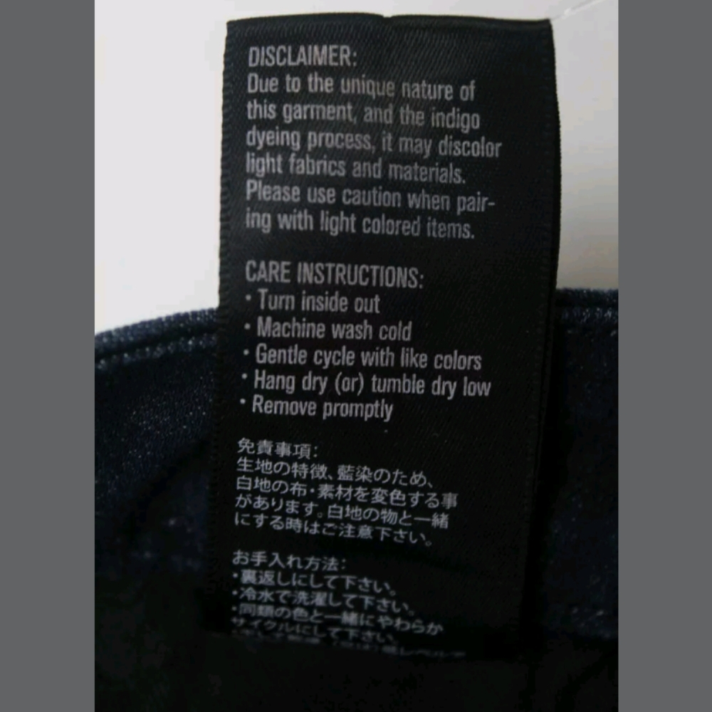 3X1 NYC W3 DARK BLUE COTTON STRETCH JEANS SKINNY - Picture 6 of 7